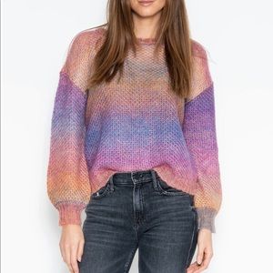 One Grey Day - Rainbow Sweater - Size Small